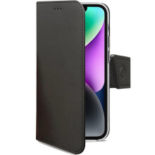 Peňaženkové puzdro na iPhone 14 čierne