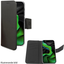Wally Wallet Case iPhone 16 Pro Schwarz