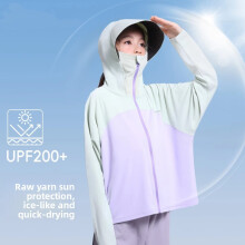(Purple,110)Boys Girls Unisex Childrens Upf 200 Sunproof Outerwear For Activities Outdoor