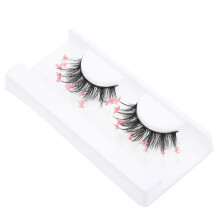 1Paarkunstwimpers Roze Cosmetische Voor Dames