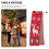 1Christmas Knit Scarf Rood Sjaal 6