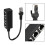Διαχωριστής Ethernet για RJ45Port, Καλώδιο επέκτασης δικτύου με επιχρυσωμένο πυρήνα και 4