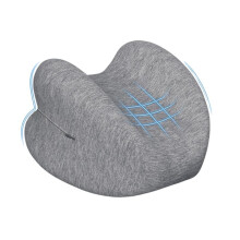 Ergonomic Memory Foam Knee Pillow for Side Sleepers, Heart-Shaped Design for Optimal Leg, Hip & Spine Alignment