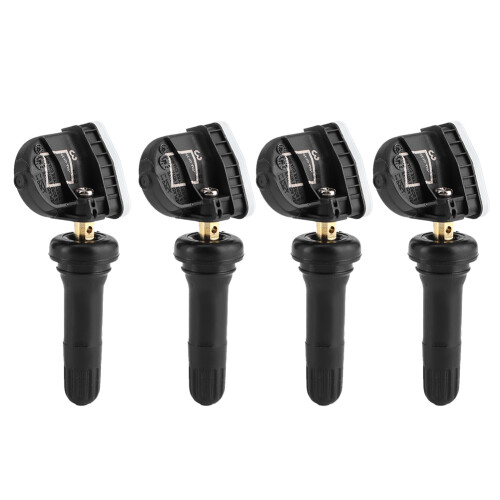TPMS-sensor, til køretøjsbalance og brændstofbesparelse, forprogrammeret dæktrykssensor, der sikrer miljøvenlig ydeevne (4 stk.) 1