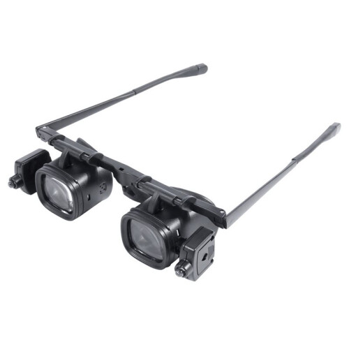 SRATE Multi-Power Magnifier Glasses with Double LED Lights 1
