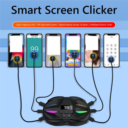 Auto Clicker Physical Simulation Finger Click Device Adjustable Finger Clicking Simulator Game Clicker 1