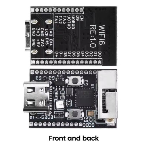 ESP32-C6 Development Board  Wifi6 Module with Crystal Oscillator RGB LED RISC-V 32-Bit Core 4MB Flash ESP32 C6