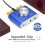 Digital Amplifier X25  12V-24V Stereo Audio Receiver 100W Desktop Amplifier EU Plug 4