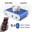 Digital Amplifier X25  12V-24V Stereo Audio Receiver 100W Desktop Amplifier EU Plug 6