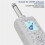 2.4G Wireless Instrument Pickup Rechargeable Transmitter Receiver for 6.35mm Audio Interface Electric Instruments White 10