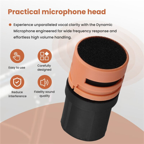 Professional Dynamic Microphone Core Capsules Cartridge Replacement Microphone MIC Core Concerts Karaoke 2