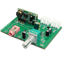 Dynamic Microphone Capacitor Amplifier Preamplifier Mic Pickup Small Signal Amplification Circuit Module 3.5mm Interface