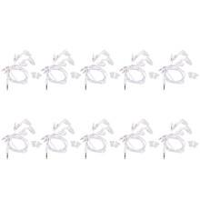 10X Water Proof In-Ear Headphone Earphone for MP3 MP4 Underwater White