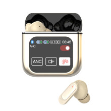 Wireless Noise Cancelling Earbuds 5.4 Bass Stereo Earbud+LED Power Display Charging Case Waterproof Sport C