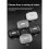 Earphone Storage Box Large Capacity Dustproof Waterproof Shockproof Earphone Box Transparent White 7