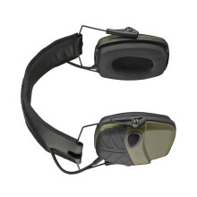 Hunting Tactical Noise Canceling Headphones Electronic Shooting Earmuffs Hearing Protection Headset Foldable Green