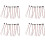 40Pcs Electret Condenser MIC 4mm x 2mm for PC Phone MP3 MP4 1