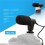 2X Video Microphone -Camera  Condenser Record Interview Vlog Mic for Phone DSLR Camera 3.5mm Microphone 6