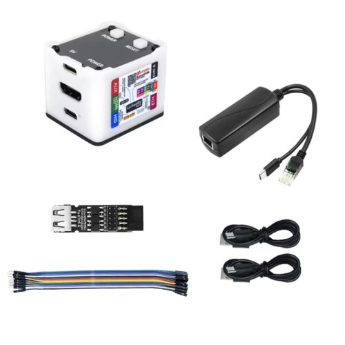 For Sipeed NanoKVM PiKVM Remote Control Operation and Maintenance Server  PiKVM Remote Desktop Server UART White