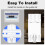 New 63A Adjustable 3in1 over Voltage and Under Voltage Protective Device Protector Relay over Current Protection Limit 8
