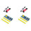2X ST-Link V2 Programming Unit Emulator Downloader + 40Pin STM32F103C6T6 ARM STM32 SWD Minimum Moderkort Micro-USB 1