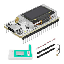 Płytka Rozwojowa ESP32 LoRa V3 z Obudową Ochronną i Anteną LoRa 868MHz, Zintegrowanym WiFi SX1262