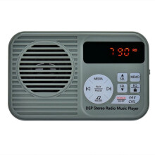 Radio Stereo DSP Odtwarzacz Muzyczny Mp3 Wysokiej Jakości Radio Cyfrowe Radio LED dla Osób Starszych Kempingowy
