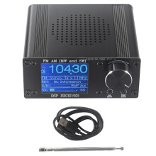 ATS-80 FM AM Modulacja Częstotliwości Radiowej Modulacja Amplitudy Odbiornik Radiowy z Kolorowym Ekranem