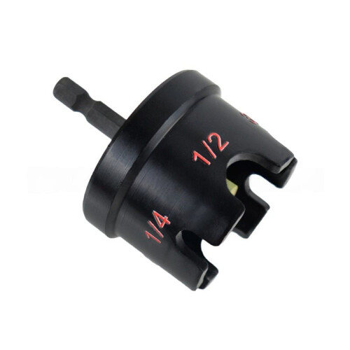 Nut Zipper Drill Attachment Nuts with Ease  for 1/4", 3/8" and 1/2" Power Tools, Manual Tools, Accessories Black 1