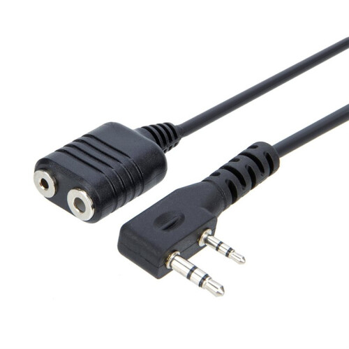 1m Speaker Mic Extension Cord for  for  5R 888S, 2-Pin K Type 1