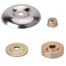 Universeller Aluminiumlegierung Rasenmäherkopf, Hochleistungs-Unkrautentferner Rasenmäherzubehör mit Nylonseilen