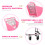 1Mini Winkelwagen Opbergmand Speelgoed Desktop Rood 5