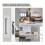 Pocket Door Handles and  Pull Matte , Handles Hardware ,Recessed Finger Flush Pulls 3pcs Silver 4