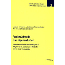 An der Schwelle zum eigenen Leben Lebensentscheide am Lebensanfang bei