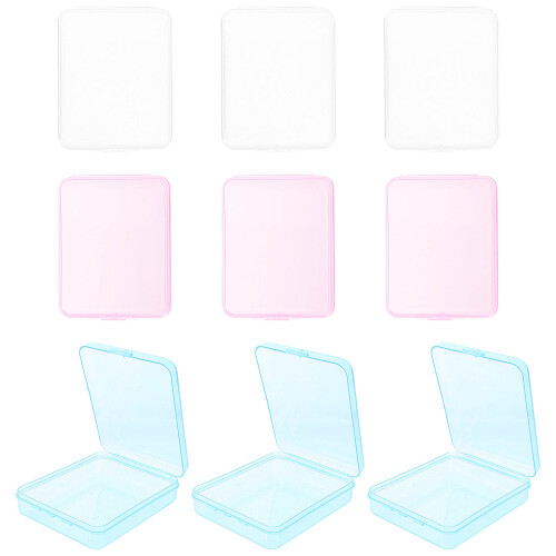 9St Draagbare Plastic Make-Up Organizer Met Stofbescherming
