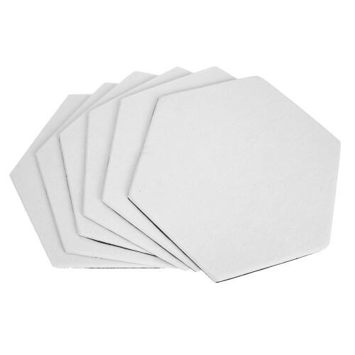 6St Witte Geluidsabsorberende Panelen Voor Thuisstudio En Gym