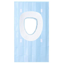 80 Pack Toilet Covers Disposable 16x24 Inch XL Portable Toilet Liners Travel Cover for Outdoors,Hotel