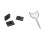 10PCS Durability USB Port Blockers USB A Port Covers Enhances Data Security Port Protections for Computers and Notebook 1