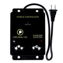 For Briidea Electric Fence Preventing Wild Animals Intruding Output Voltage 5000 V 0.1Joule US Plug