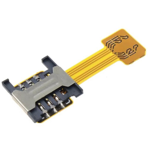 SIM Extender Card Reader Micro- Hybrid Double Dual-Sim Card  Sim 2 in 1 Extension Adapter for Cell Phone B