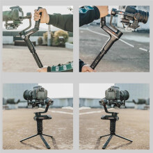 Aluminum Alloy Table Stand Tripod Photography Metal Tripod with 1/4 Inch Screw Suitable for Camera Stabilizers