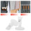 2 PCS 47mm Clear Plastic Wall Suction Cup Clip Clamp 1