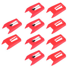 10St Platenspeler Stylus Naalden Duurzaam Aluminium Voor Vinyl Geluid