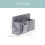 1Set Duurzame Grijze Tools Taille Verpleging 2
