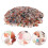 100Aquarium Rocks Wit Decoratie 7