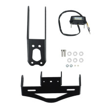 Motorcycle License Plate Frame Holder Bracket with LED for CBR500R CB500F 2016-2019