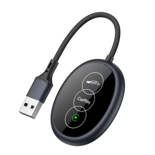 Car Wireless Android Auto Carplay 2in1 Box Wired to Wireless Dongle Plug& CarPlay Android Auto   Box