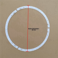 Curved LED Light Strip Ceiling Fan Light Dimmable Led Light Strip with Adjustable Color Temperature Light Strip