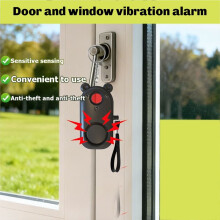 Vibration Sensor Door and Window Alarm Portable High-Decibel Alarm for Home Use and Protection