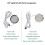 10PCS 3D Printer LED Lamp Adjustable Light Kit Led Light Parts Hardware DIY Model 3 Colors White /Cold/Warm Light 5